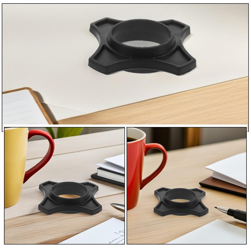 Vaguelly 30pezzi Anello per Microfono in Gomma Anti-rotolamento Anello Antiscivolo per Microfono Portatile di Accessori per Protezione Anti-caduta
