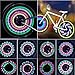 Fahrradräder beleuchten wasserdichte Fahrradfelgenlichter/Speichenlichter mit 32 LED- und 32 PC-Änderungsmustern für MTB-Radreifen