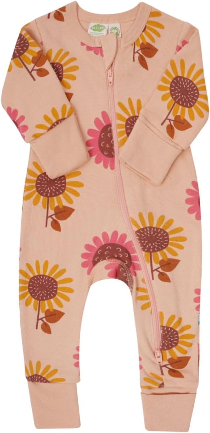 PARADE Organic Signature Print '2-Way' Zip Romper - Winter