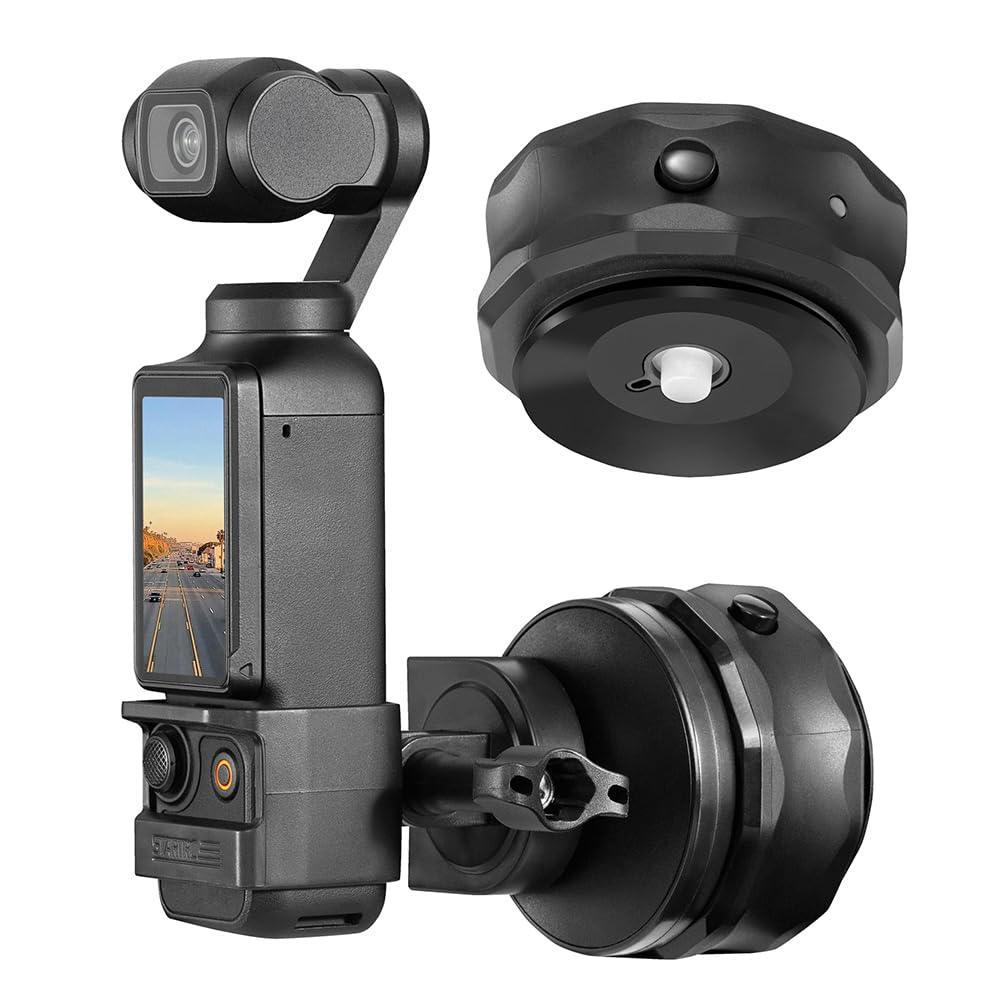 Elektryczne ssanie kubka adapter adapter mocowanie magnetyczne do kamer sportowych do kieszeni 3 akcja 5 x4