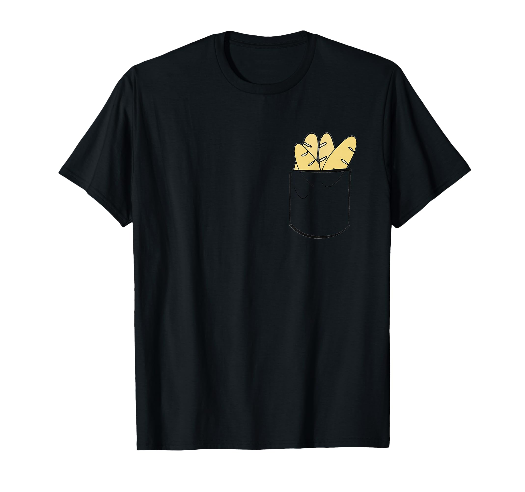 Funny French Bread Gift, Baguette Baker, Cool Bakery idea. T-Shirt