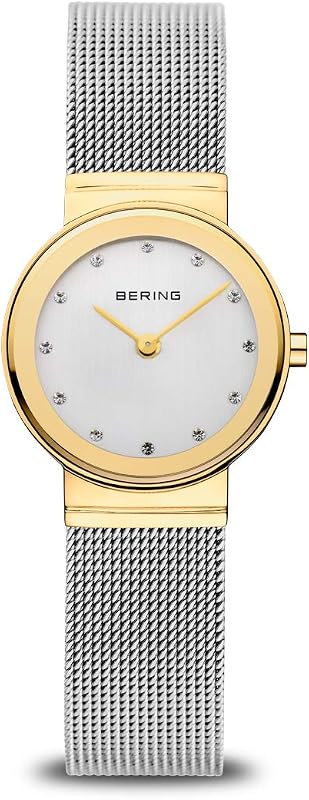 Bering Women's Quartz Movement Watch - Classic Collection with Stainless Steel and Sapphire Glass 10126-XXX