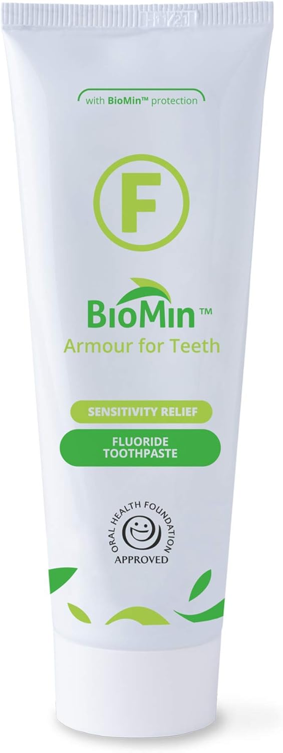 BIOMIN F Toothpaste Rebuild Enamel and Ease Sensitive Teeth with Slow