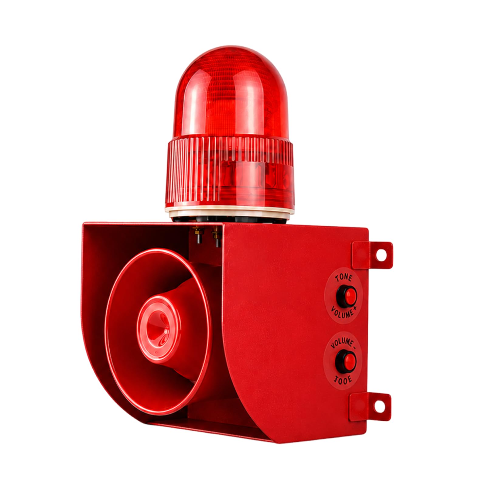 Industrielle Sirene, 120dB Akustisch-Optischer Warnalarm Für Fabriken AC220V