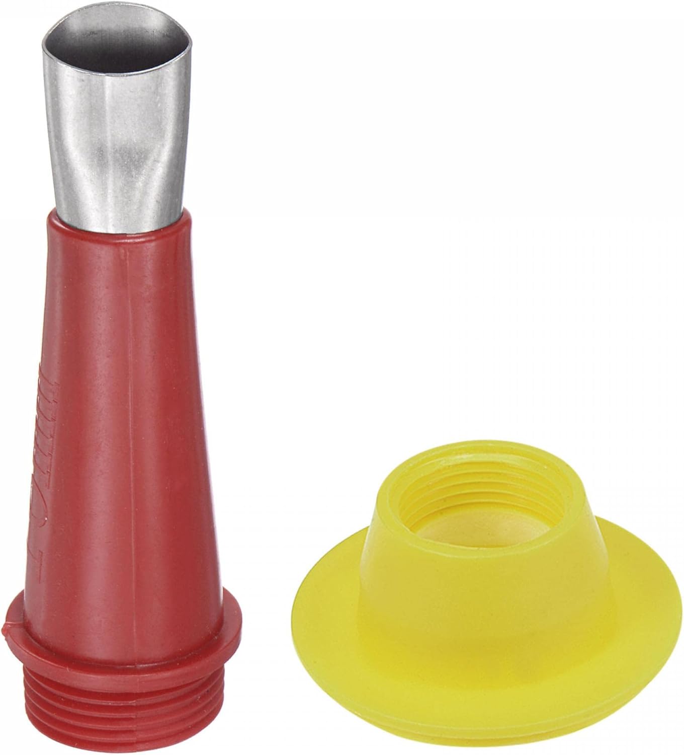 uxcell Caulking Nozzle Adapter, 16mm Width Stainless Steel Easy Caulk Nozzle Finisher Tips Tool