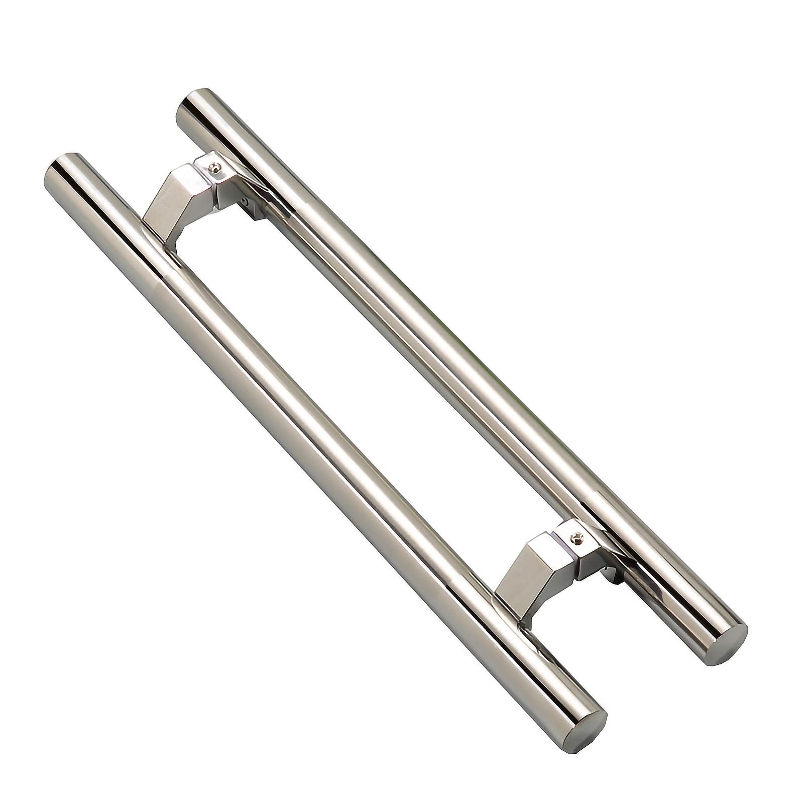 SaryEdge Heavy Duty Mall Stainless Steel Push Pull Door Handle/Barn Door Handle/Glass Handles,Easy to Install /90cm,Silver-L:120cm(47.2in)/90cm(35.4in),Silver-L:120cm(47.2in)/90cm(35.4in)