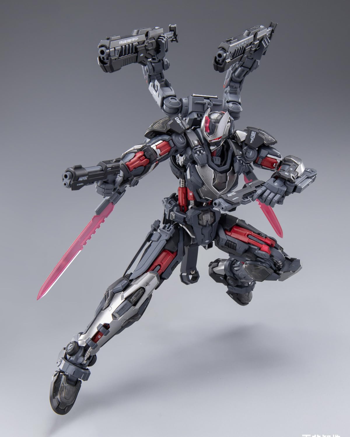GWTCTOY Plastik-Actionfiguren-Bausätze, Tastier Set mit Gpe Mechanischem Hund, 19 cm Mecha-Modell, 1:10 Sammlerfigur, leicht zusammenzubauen