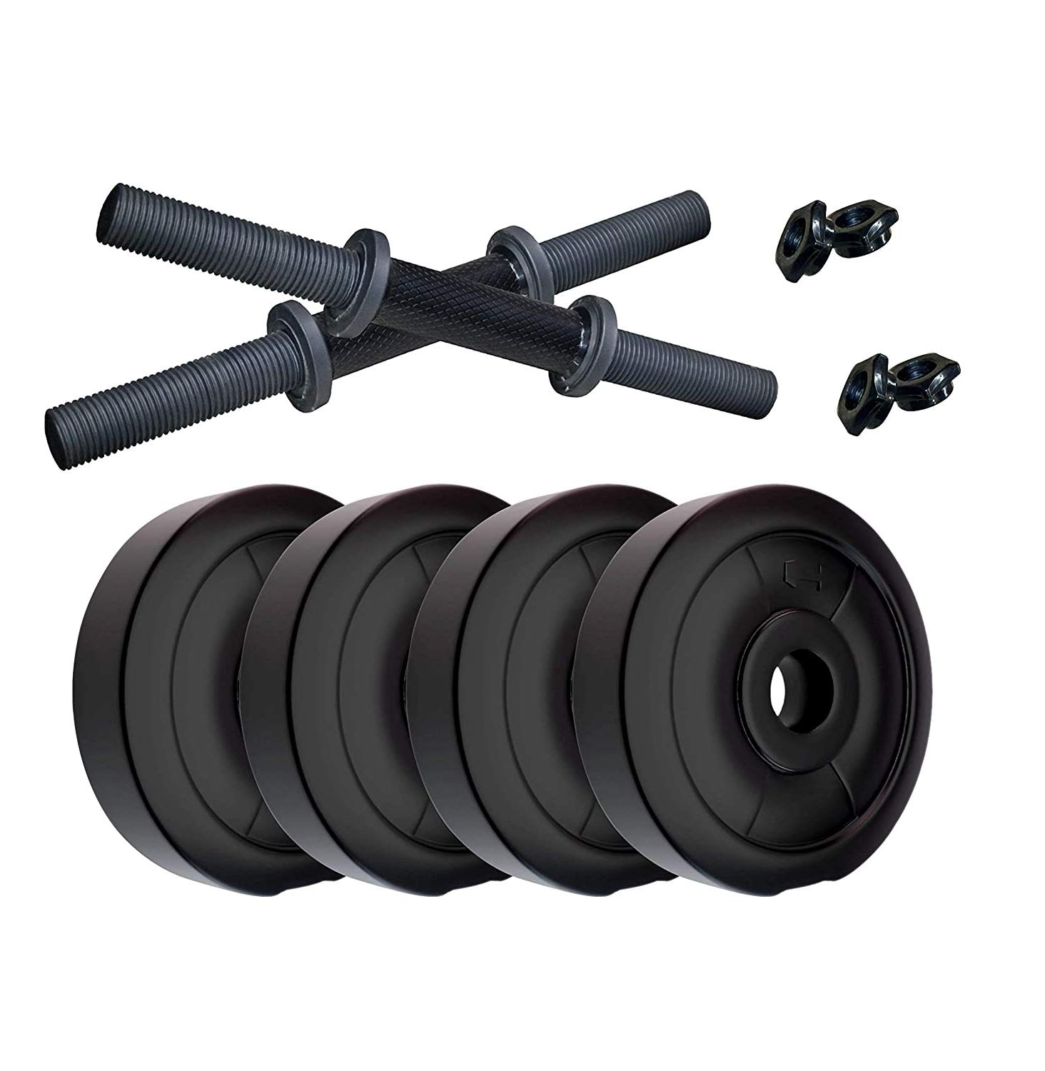COMPASS SPORTS 2.5 kg PVC Weight Plates with 14 Dumbbell Rod (Combo 10 kg Set Pack of 4 Piece ) (B0885ZL33L) Amazon Price History, Amazon Price Tracker