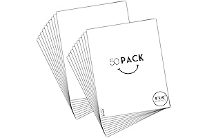 Golden State Art 8x10 Paper Backing Boards For Framing (Pack Of 50)