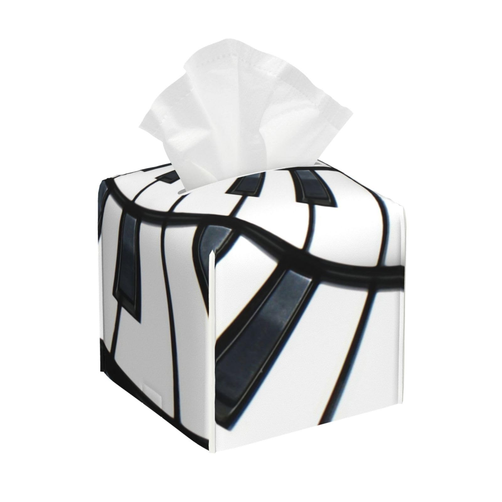 Piano Keyboard, Tissue Box Cover Tissue Box Holder Tissue Dispenser Tissue Holder