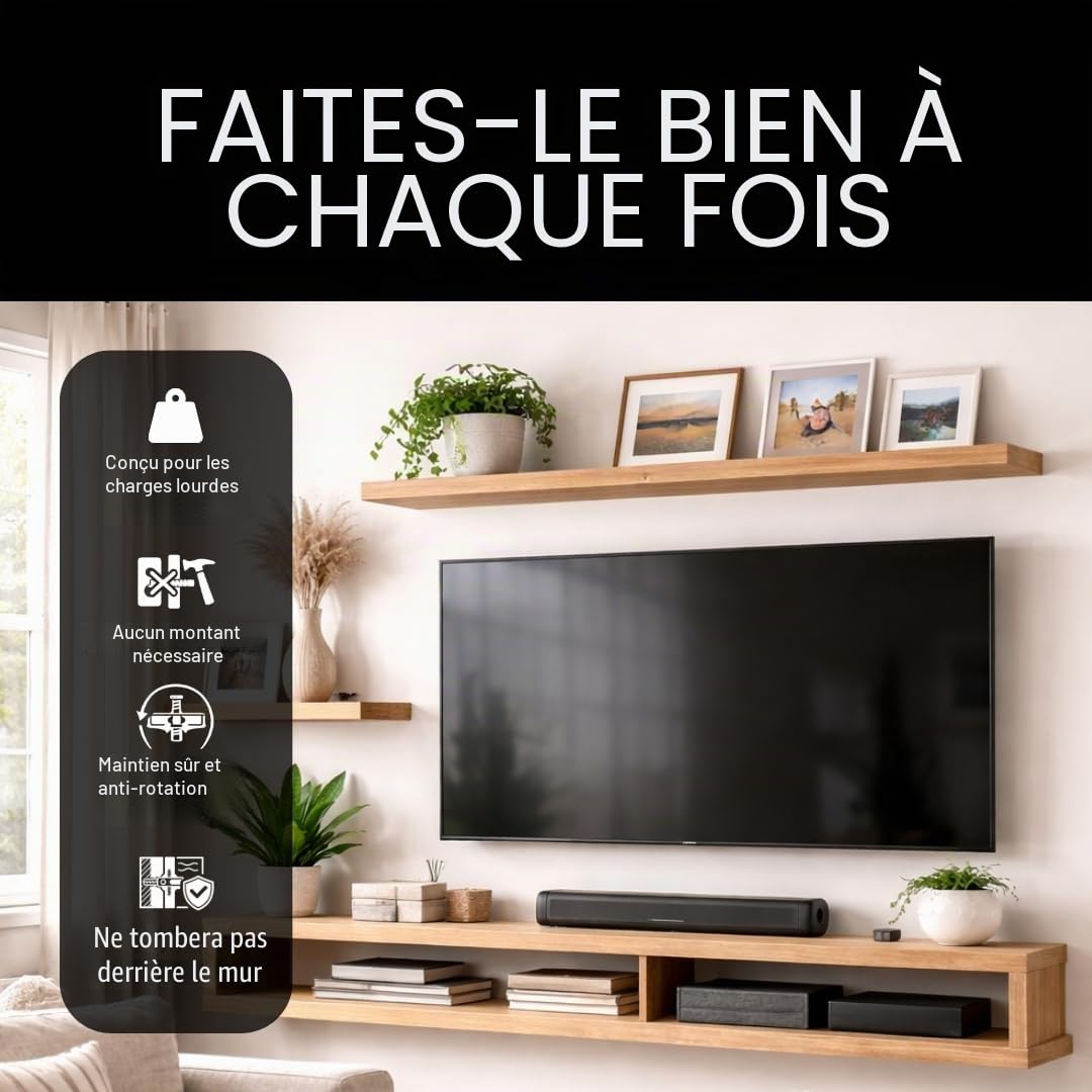 TOGGLER SNAPTOGGLE BB Lot de 10 ancrages à bascule BB avec boulons, canal en acier zingué, fabriqué aux États-Unis, plage de préhension de 0,95 cm à 9,5 cm, pour fixation 1/4"-20 UNC