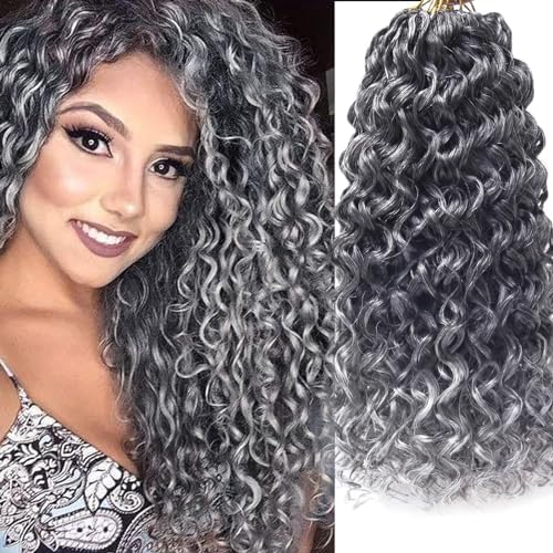 YXCHERISHAIR 8 Packs Curly Crochet Hair 14inch...