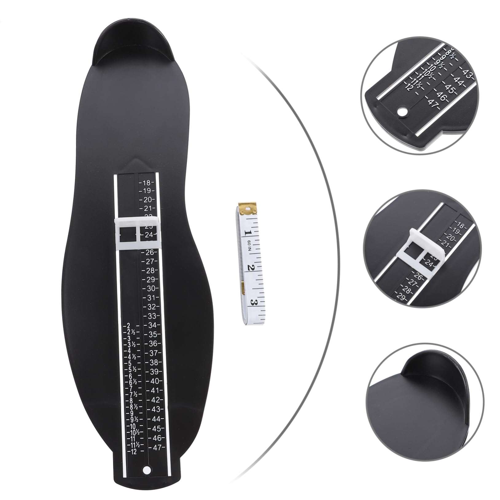 1Pc Appareil De Mesure Des Pieds Jauge De Pieds Adolescent Tableau De Mesure Des Pieds Jauge De Pied Adulte Jauge Outils Pour Enfants Outil En T Mesure Du Pied Royaume-Uni