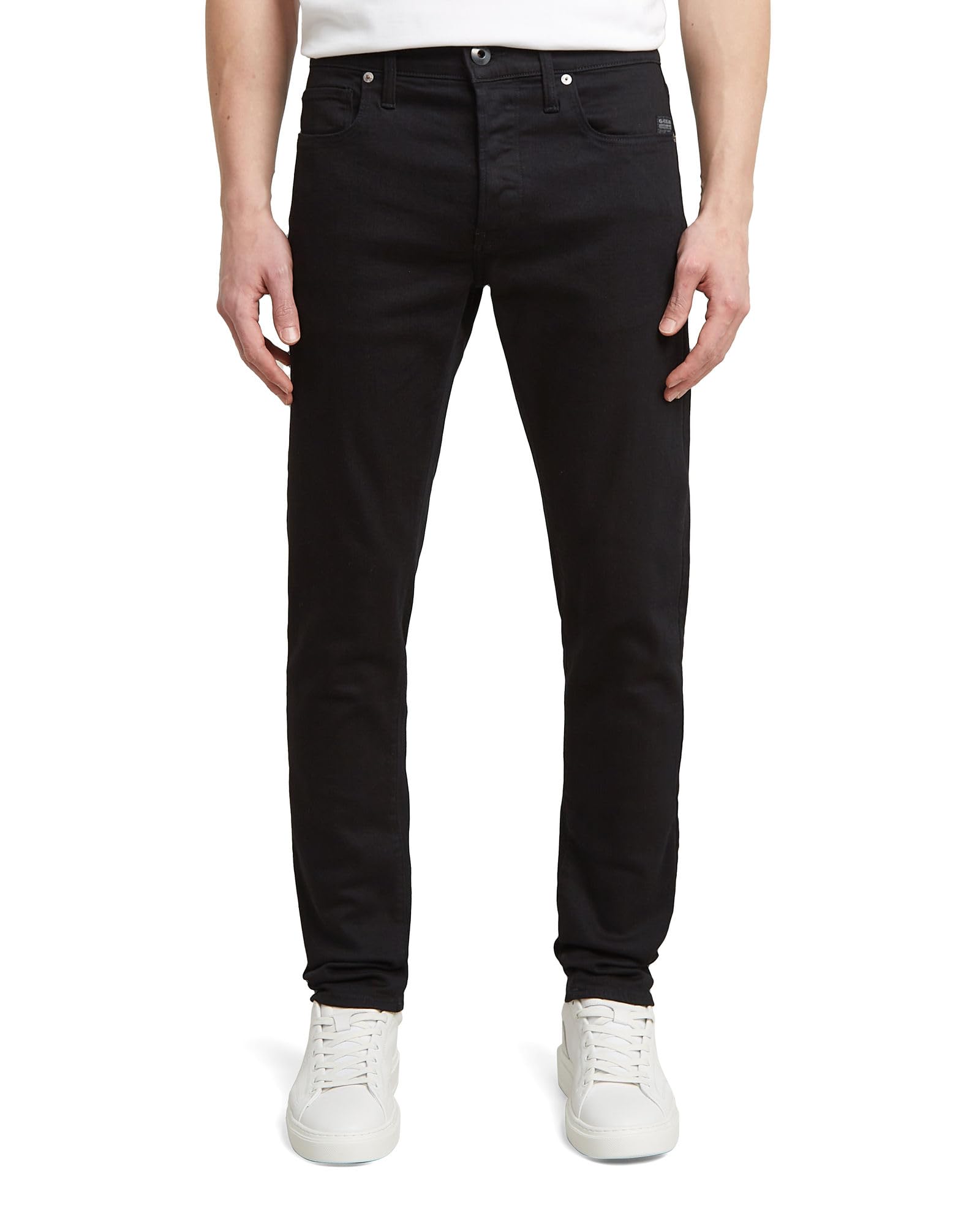 G-STAR Men's 3301 Slim Jeans, Black (pitch black 51001-B964-A810), 29W / 30L