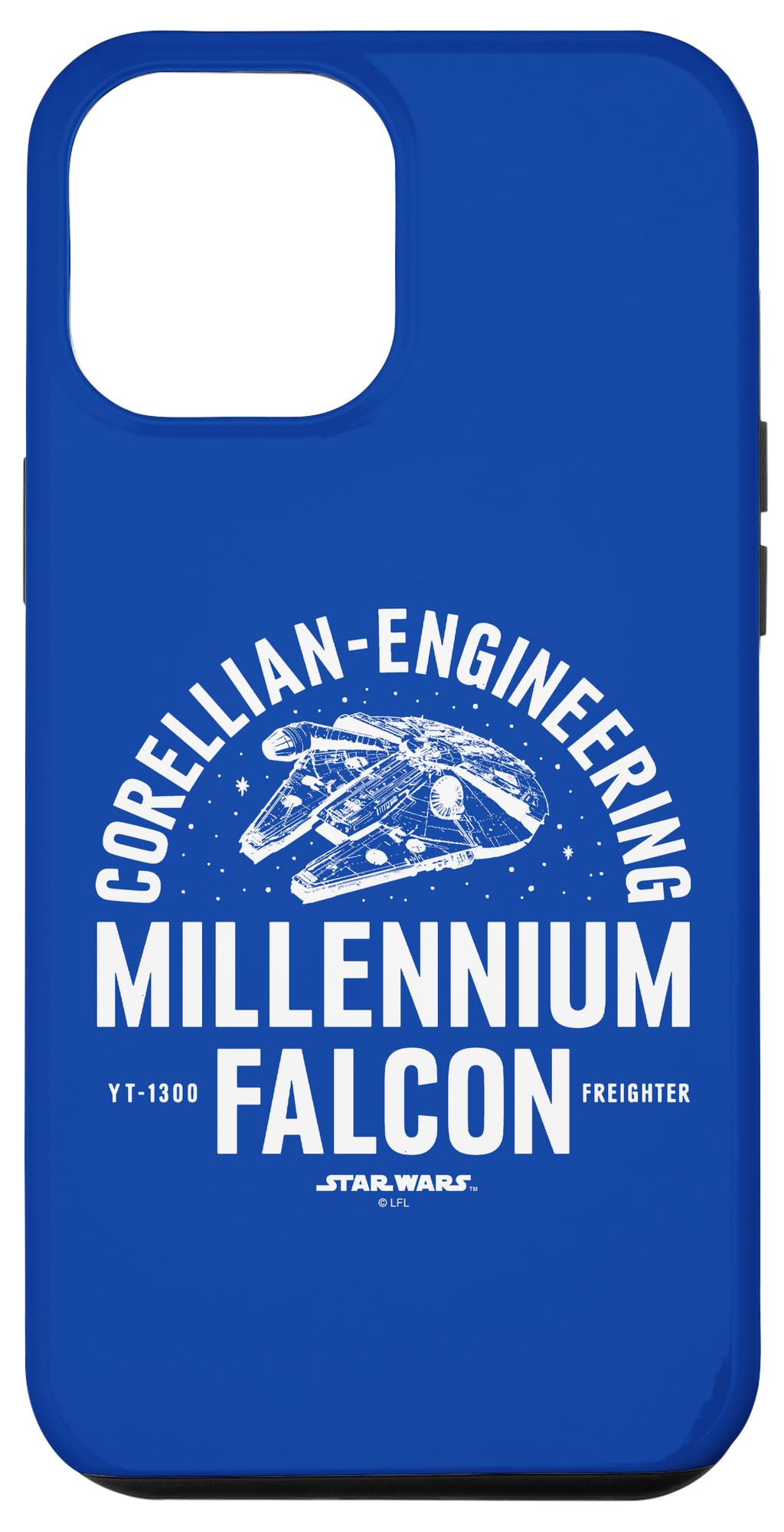 Accessoire iPhone 12 Pro Max Star Wars Millennium Falcon Corellian Engineering rigide