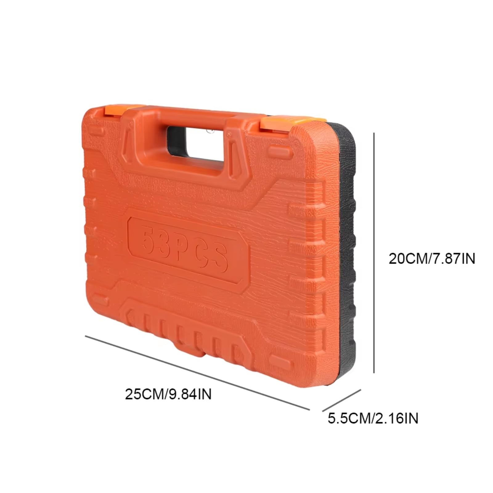 Maletín herramientas multiusos Juego Herramientas Llave 53 Piezas Juego Llaves Trinquete Juego Enchufes Kit Herramientas Automóviles Llave Dinamométrica Trinquete Reparación Combinada