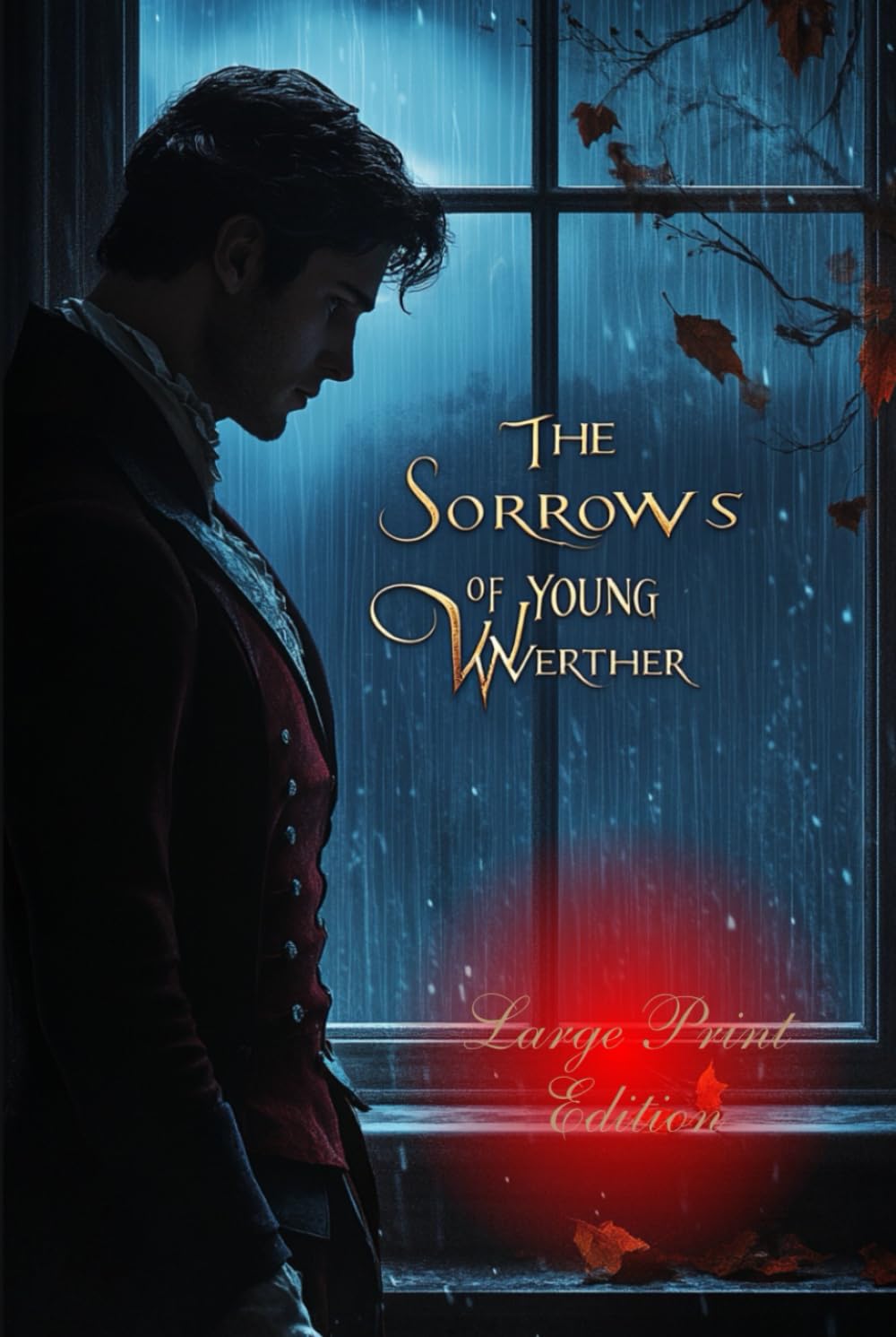 THE SORROWS OF YOUNG WERTHER (Large Print Edition): A story of unrequited love, deep emotions, and the struggle of the romantic soul