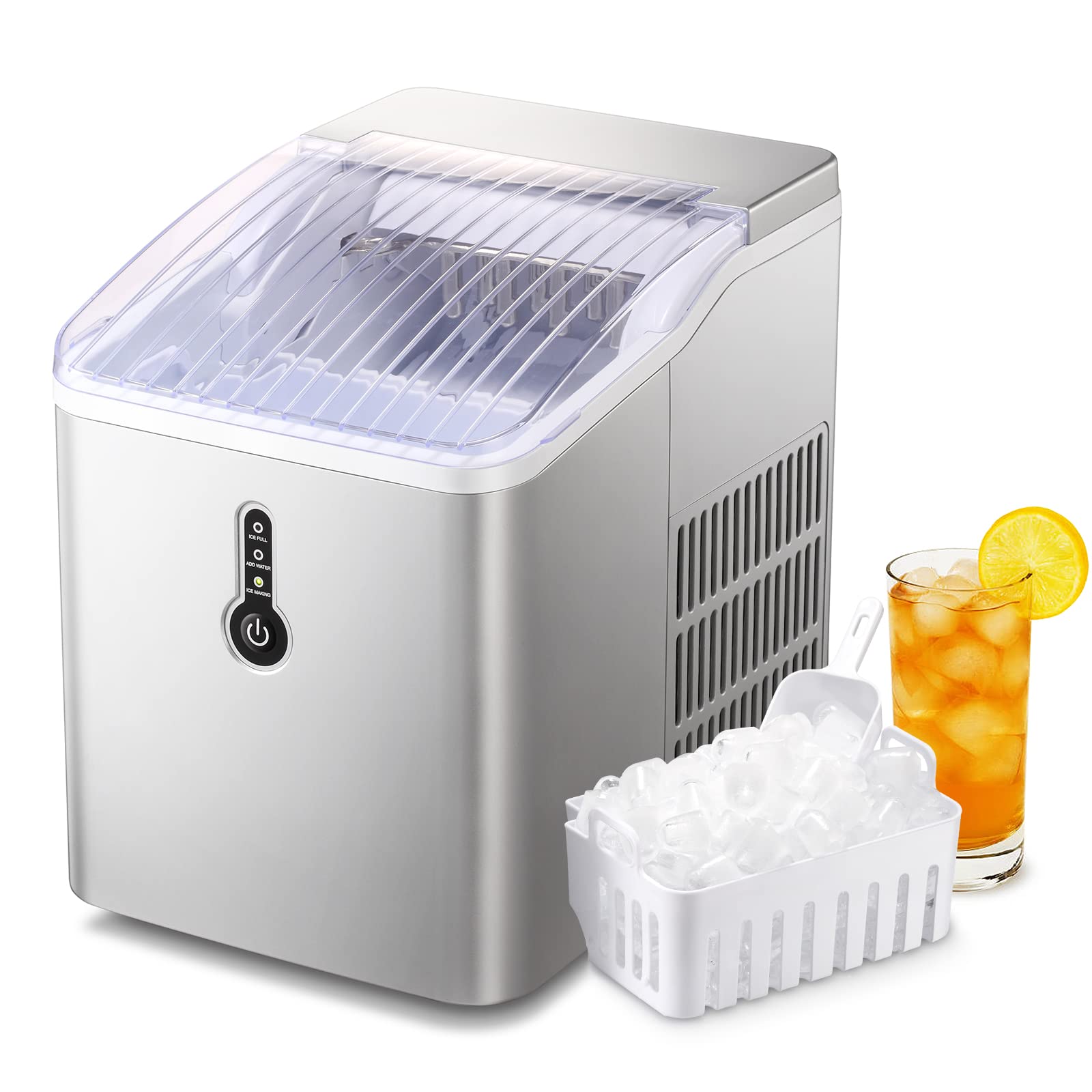 Photo 1 of **SEE NOTES**
COWSAR Ice Makers Countertop, 9 Cubes Ready in 8 Mins, 26lbs in 24Hrs,