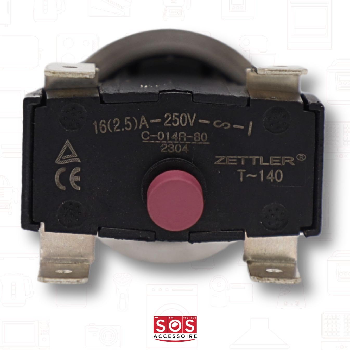 283311AAC Thermostat de sécurité bipolaire 80 ℃