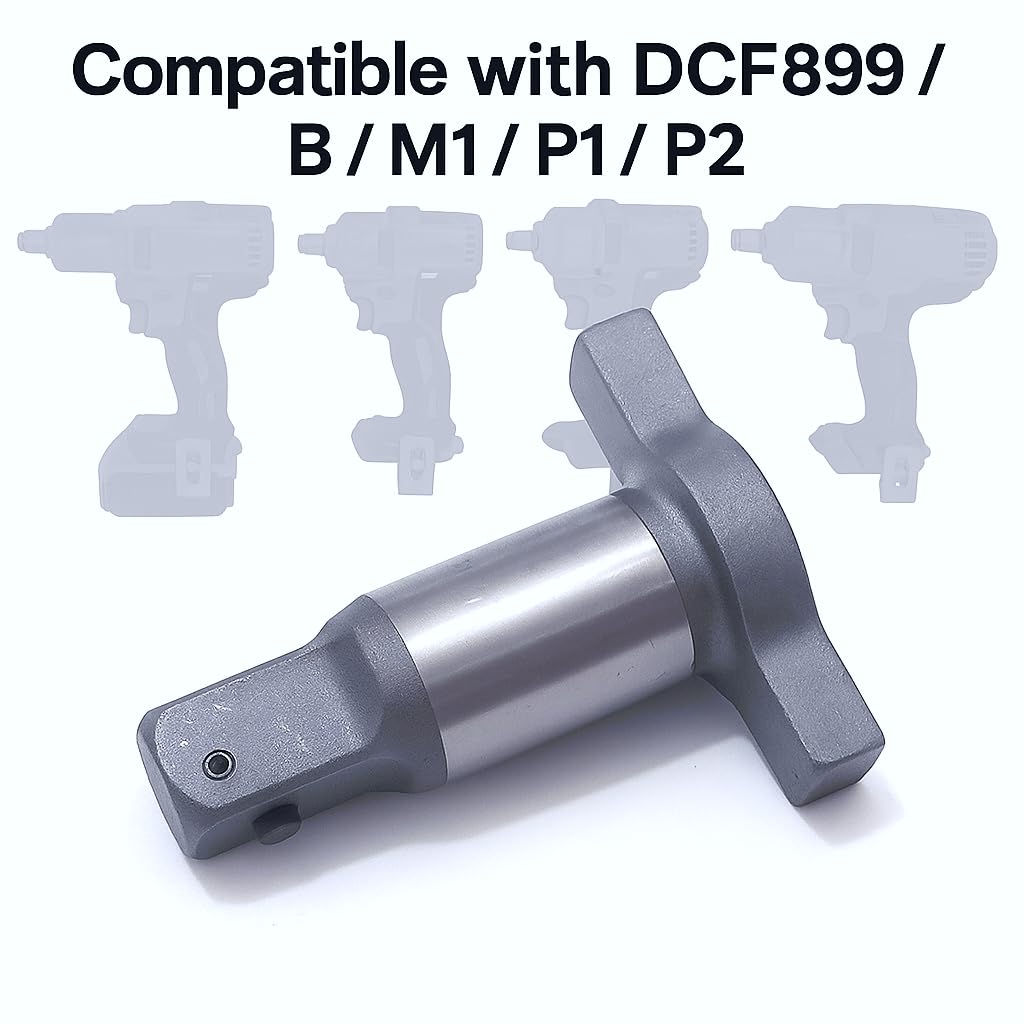 N415874 Reemplazo de Yunque, Conjunto de Yunque de 1/2 Pulgada Llave de Impacto Yunque con Pasador de Retención, Conjunto de Yunque de Repuesto para Llave de Impacto Inalámbrica