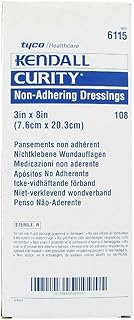 Curity 6115 Oil Emulsion Impregnated Dressing, Pack of 3