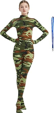 Full Bodysuit Include Zipper Helper Womens Costume Without Hood Spandex Zentai Unitard Body Suit