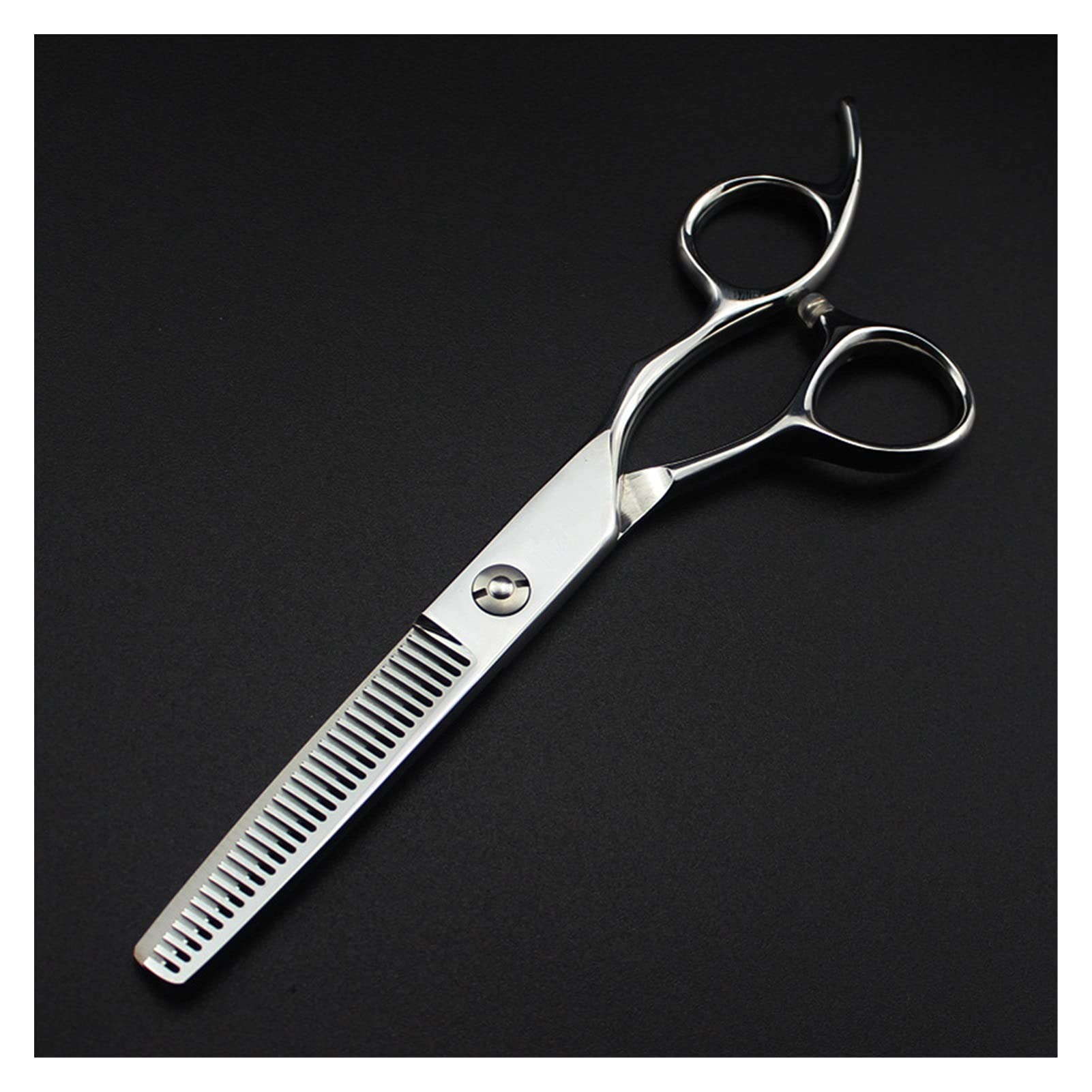 Tijeras de peluquería de 6 Pulgadas, Tijeras de Plata, Tijeras de peluquería, Tijeras de Adelgazamiento, Tijeras Planas, Tijeras de peluquería, Tijeras de Corte de Pelo (Corte)