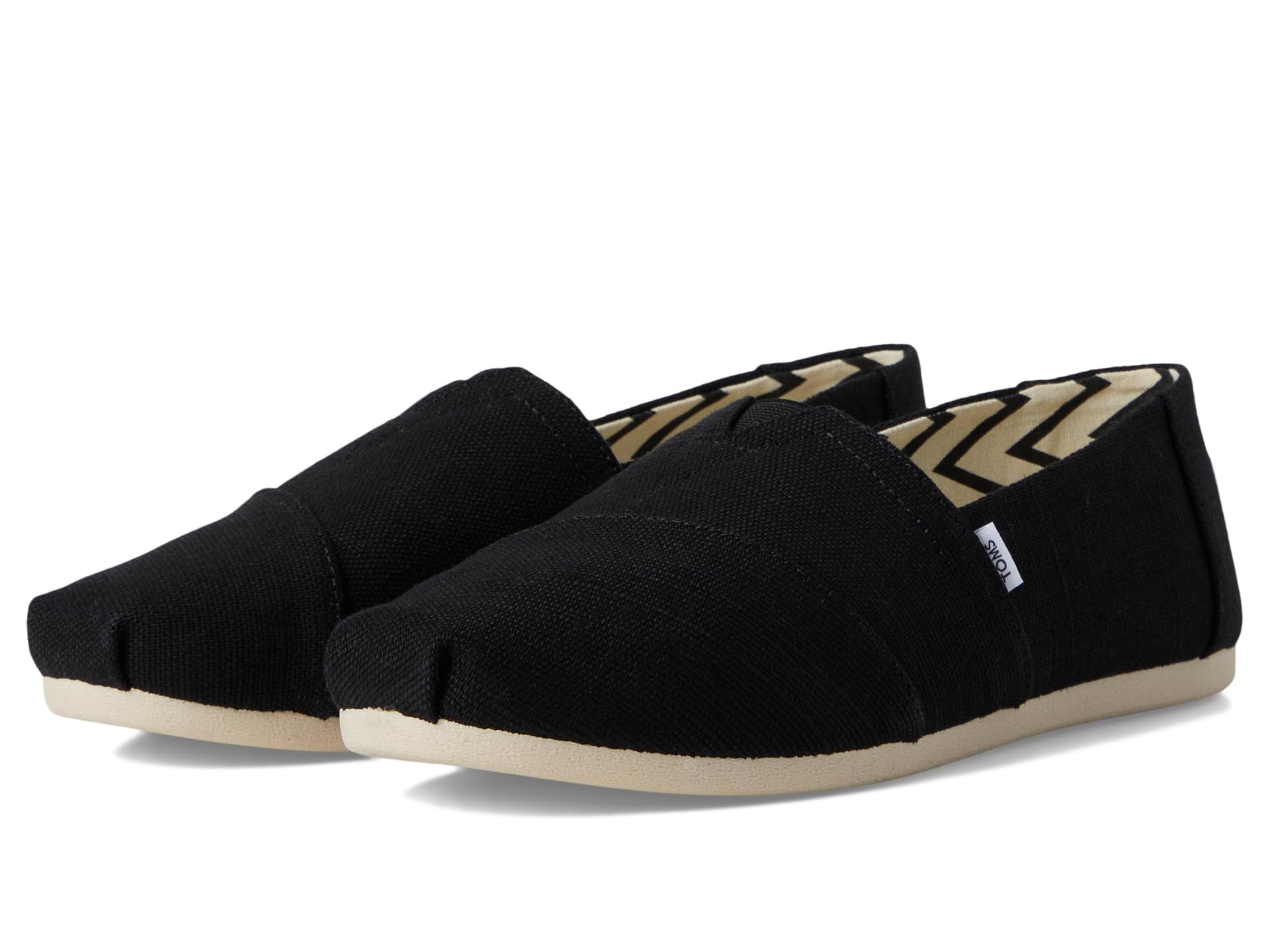 TOMS Men's Alpargata Classic Slip-on Espadrille, Textile/Synthetic Upper | Casual Shoes