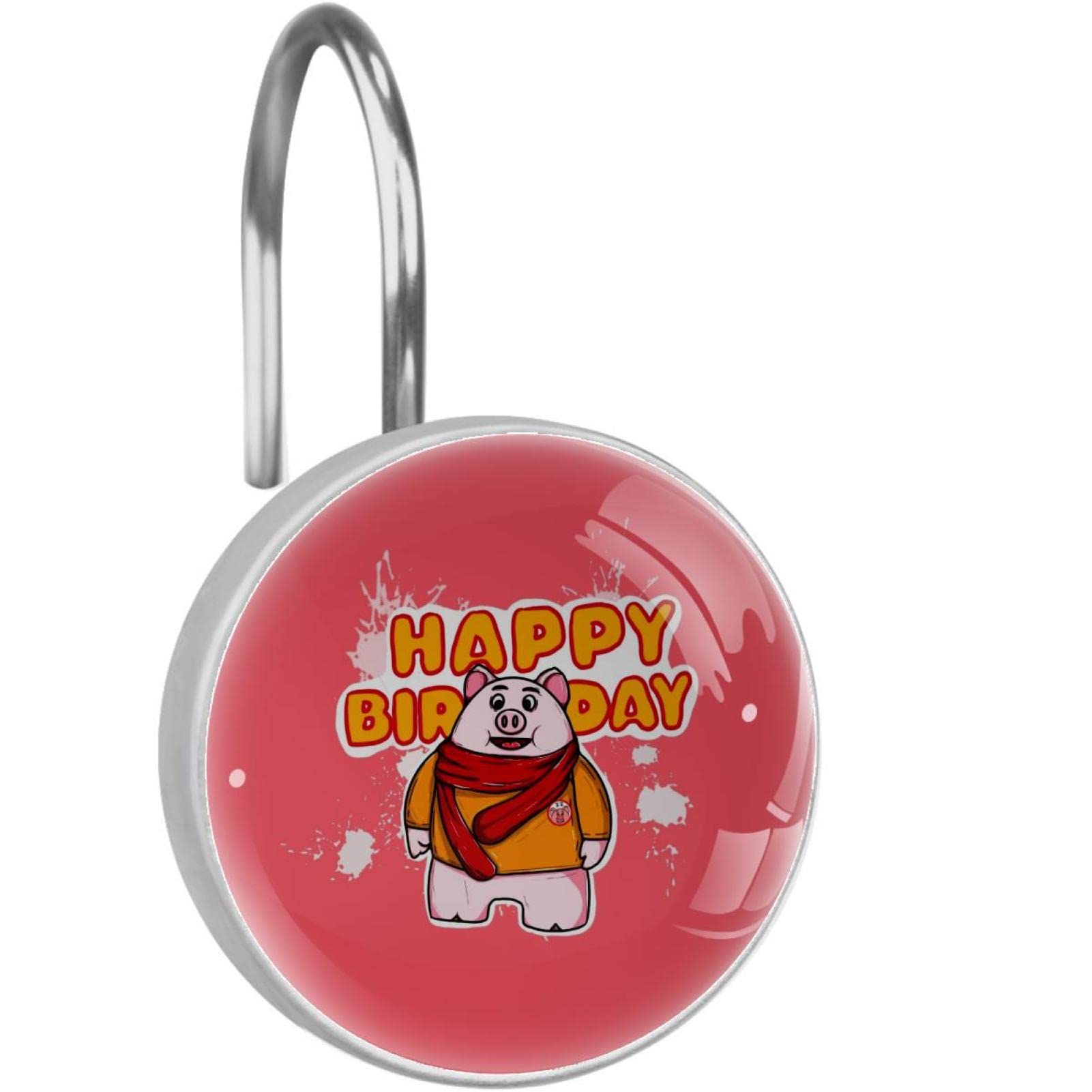 Crochets de rideau de douche inox pour sublimer votre salle de bain d'anniversaire