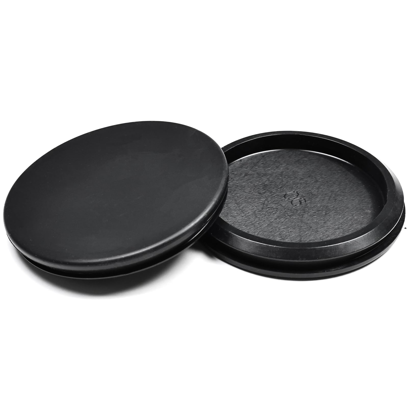 2 Pcs 90 mm Silicone Rubber Plugs for 90 mm (3-9/16") Round Holes
