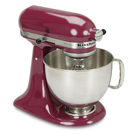 KitchenAid KSM150PSBY Artisan Series 5-Qt. Stand Mixer with Pouring Shield - Boysenberry