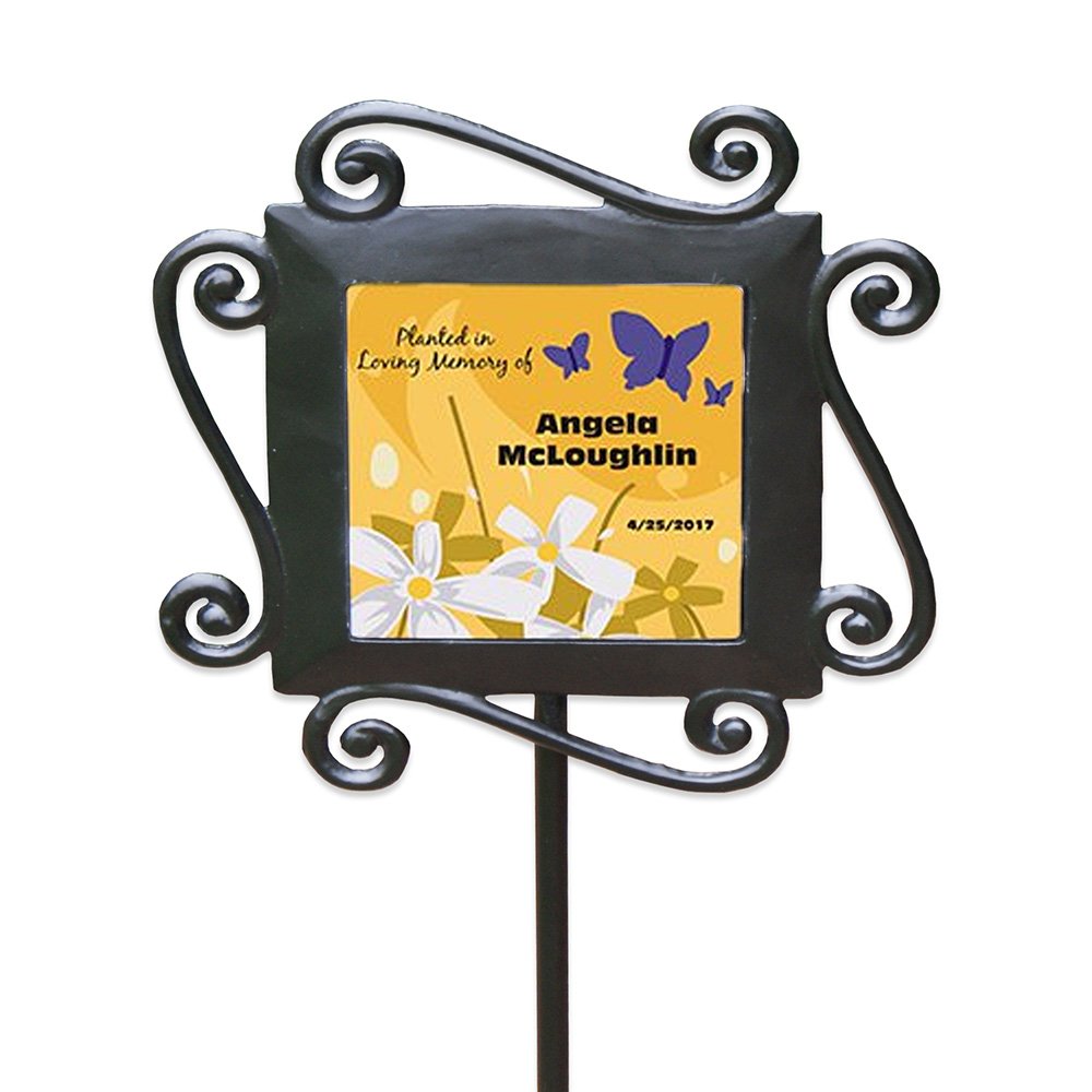 GiftsForYouNow in Loving Memory Personalized 28 x 8.5 Inch Memorial Garden Stake