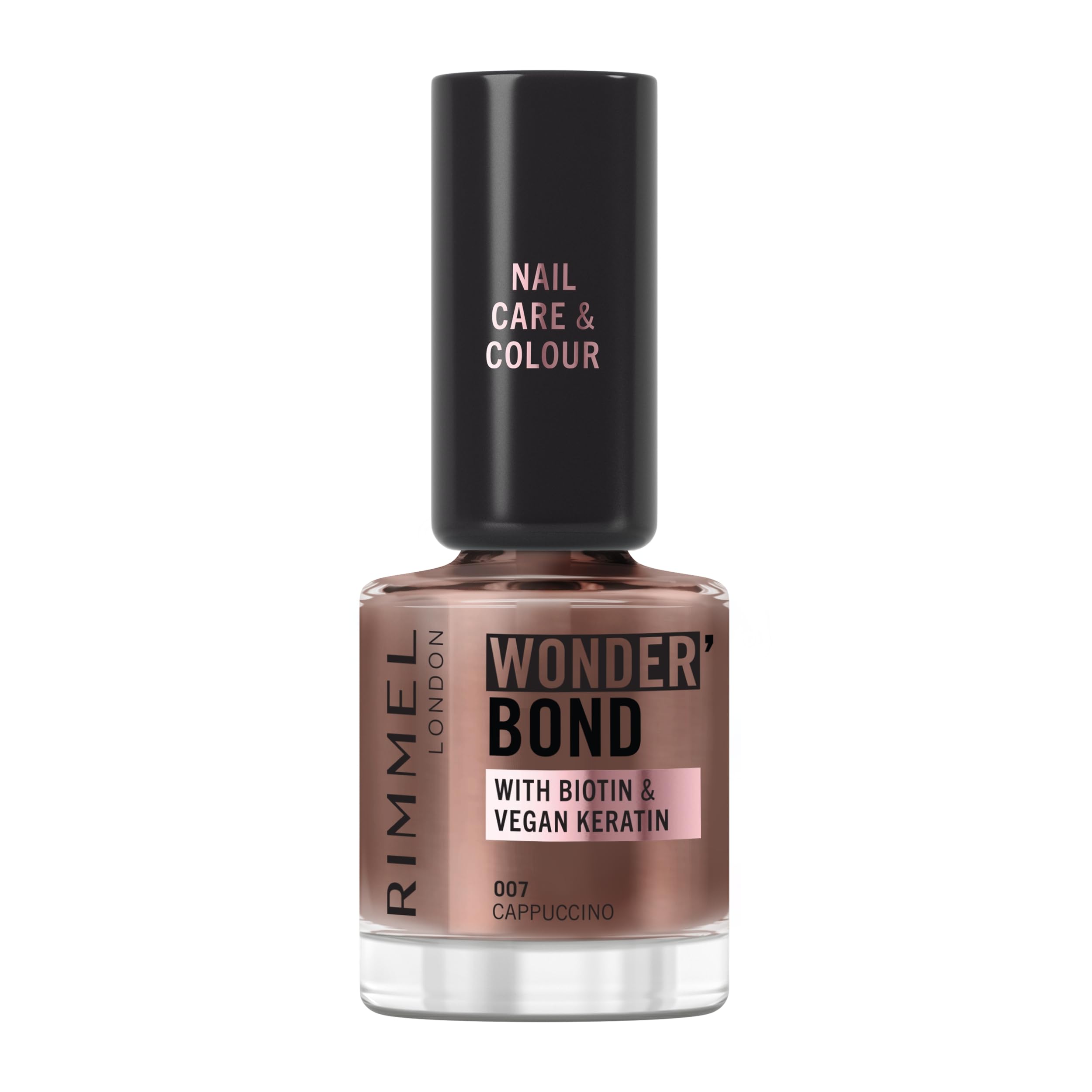 Rimmel Mujer Wonder'bond Esmalte De Uñas Tono 007 Cappuccino 12 Ml