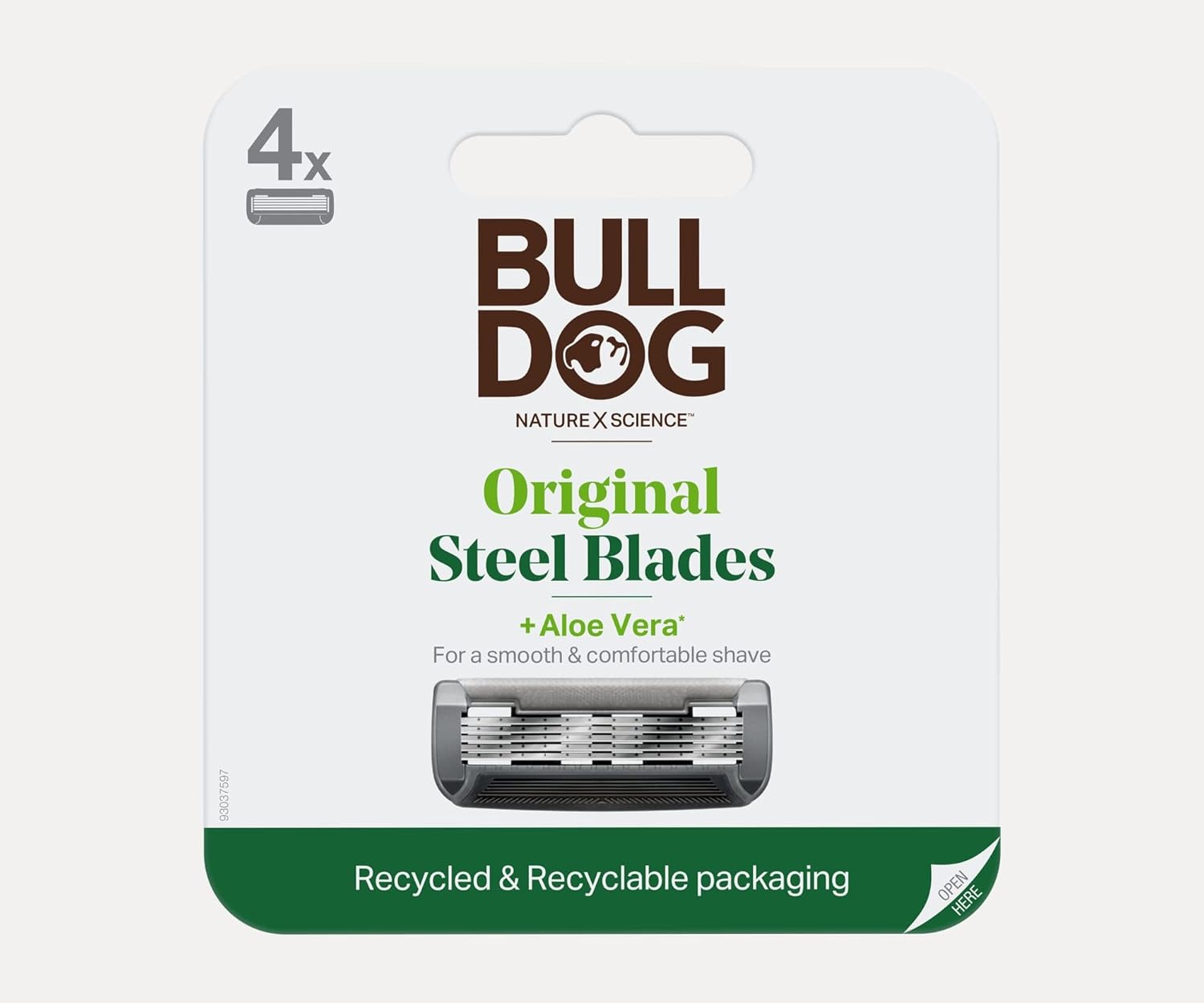 Bulldog Mens Skincare and Grooming Original Razor Blades