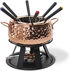 Brinox - Conjunto para Fondue 11 peças - Cobre