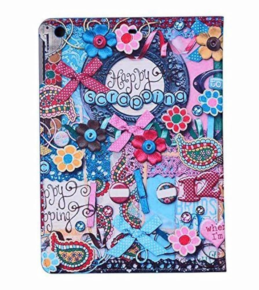 Kolorfish iHappy Funky Synthetic Leather Flip Case Cover for