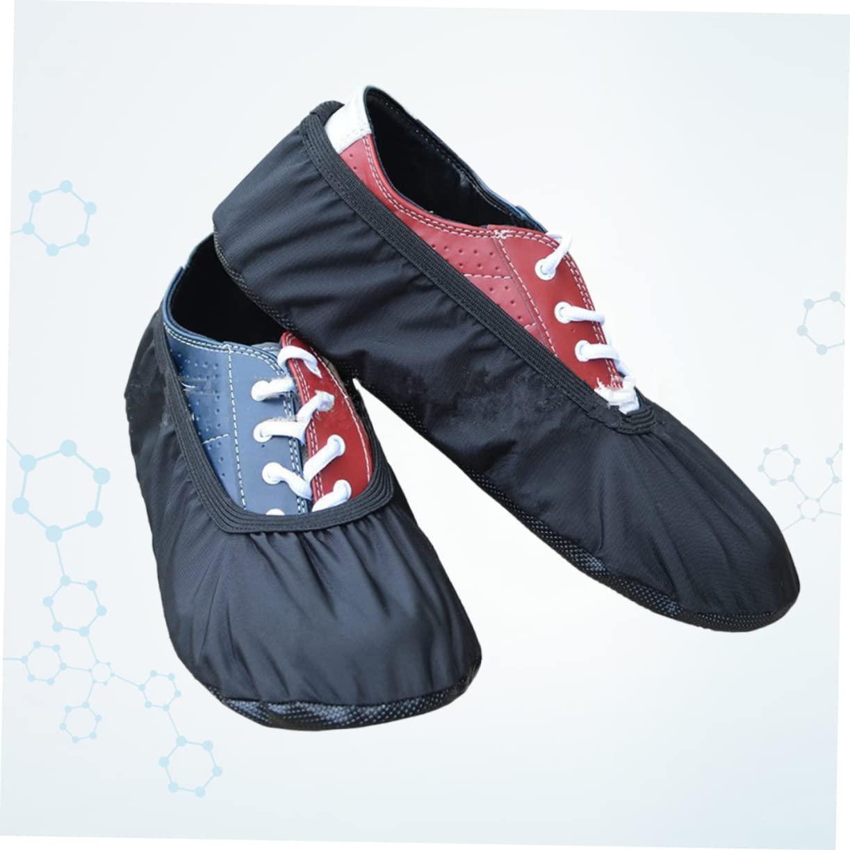 LIOOBO 1 Pair Water Proof PVC Shoe Covers Non-Slip Durable for Bowling Sports Use (Rainproof Slip Proof)