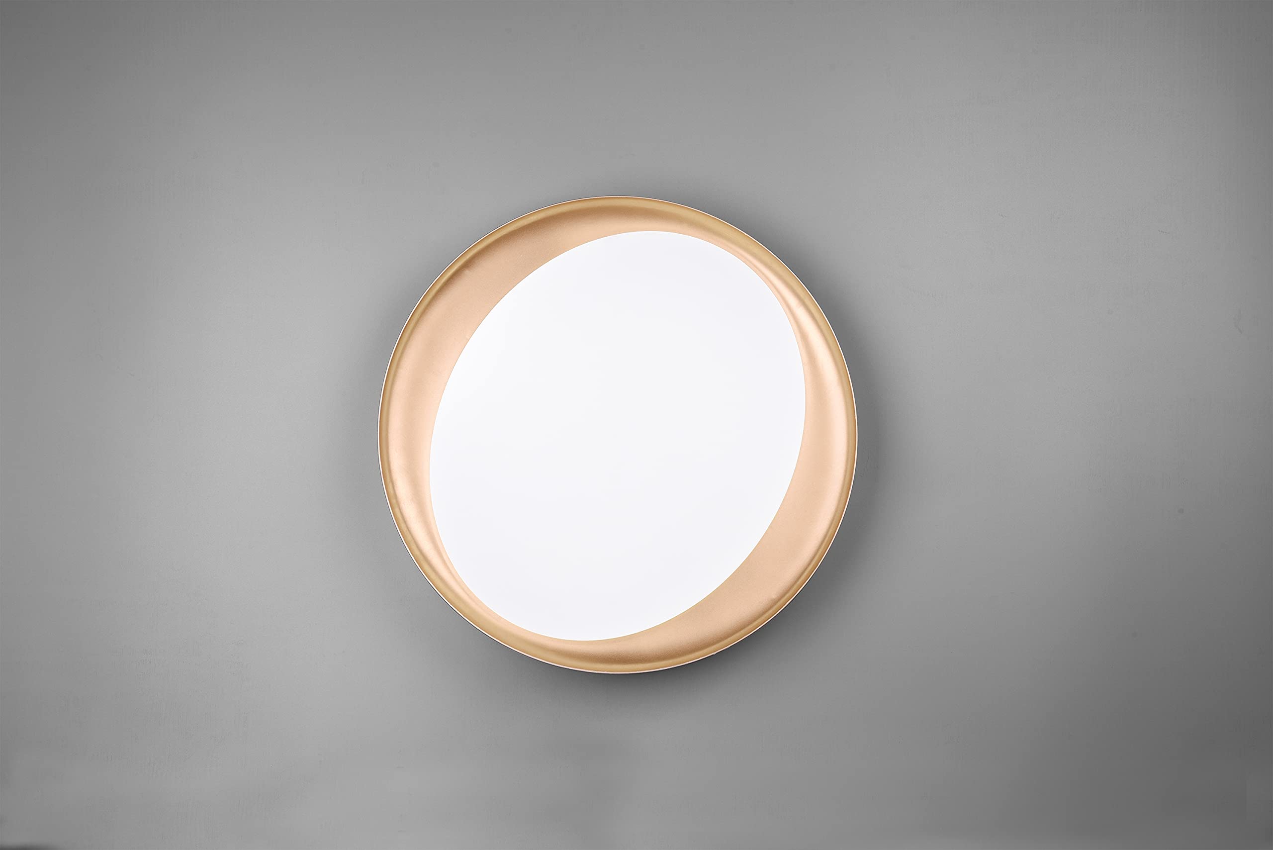 Reality Leuchten lampa sufitowa LED Zeta R62712402, tworzywo sztuczne czarne lub złote, w zestawie 24 W LED, pilot zdalnego sterowania