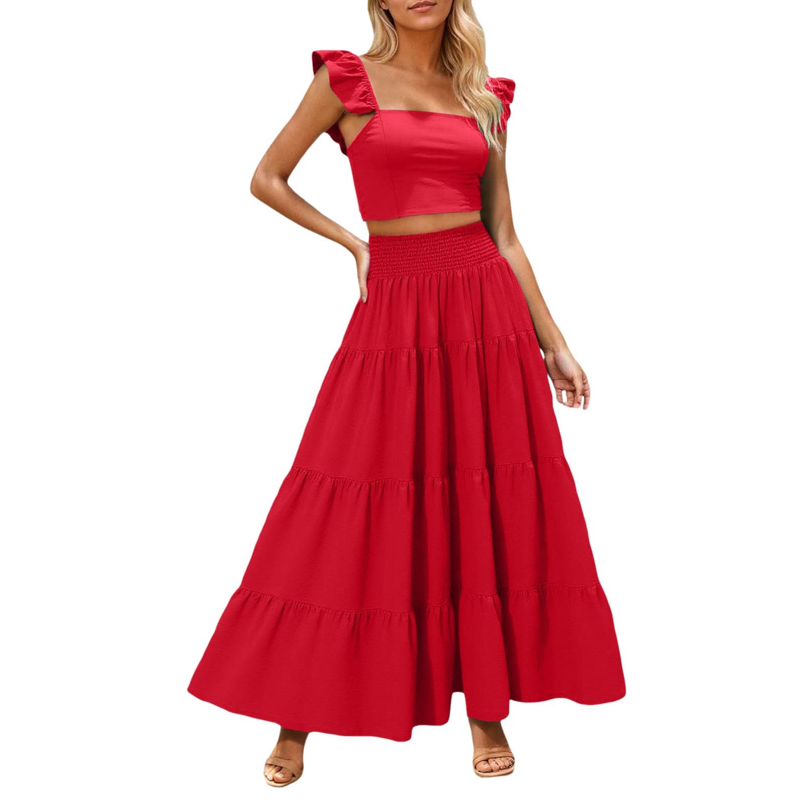 Robe décontractée manches flottantes textile léger de mi-saison pour leggings - 6