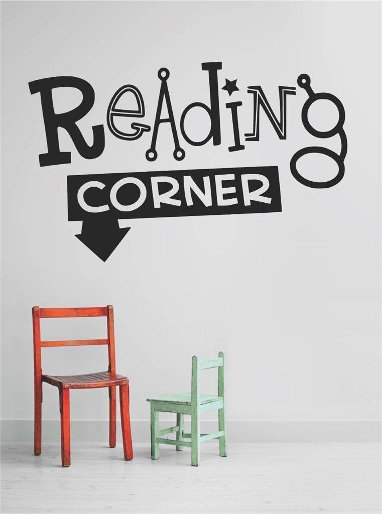 Inspirational Quote Wall Decal - 'Reading Will Take You Everywhere', Motivational Nursery Classroom Decor - View #5