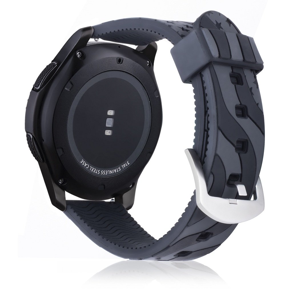 Juzzhou Watch Straps For Samsung Gear S3 And Other All 22mm Watch Smartwatch