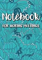 Notebook for boring meetings: Medium-ruled (college-ruled) notebook with Sudoku puzzles to keep you amused during boring meetings! - Underwater cover 1973792508 Book Cover