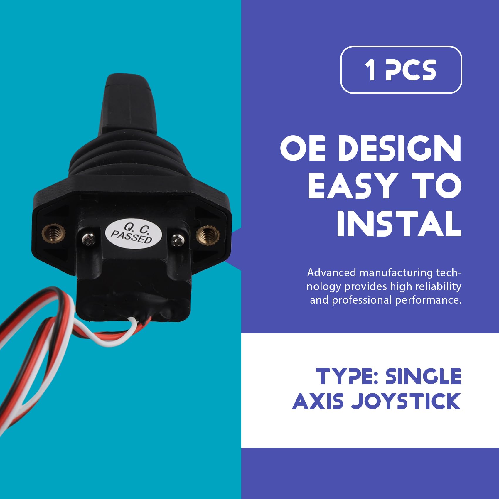 Kcvzitrds Accessori Controller Attrezzature Ingegneria Joystick Singolo TS17 per Sala
