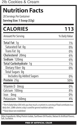 Miniatura 6 de Alpha Supps ISO, polvo aislado de proteína de suero de leche 100% bajo en carbohidratos, 0.88 onzas por porción, ayuda a apoyar el crecimiento