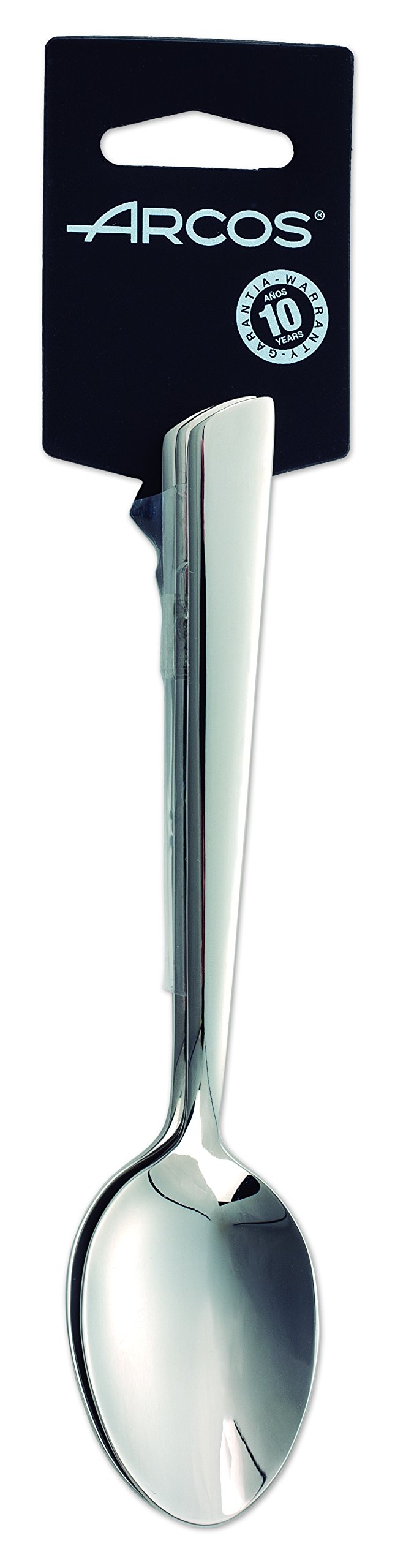 Set di cucchiai da dessert Arcos Toscana 574400 monoblocco di un pezzo di acciaio inox 18/10, di 3 pezzi e foglia di 18 cm in esposizione | Leroy Merlin