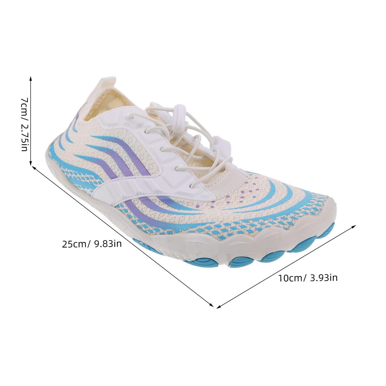 Gatuida 1 Paar Wasserschuhe für Strandspaziergang: Schnell trocknende Aqua-Schuhe – Barfuß Pool-Socken, atmungsaktiv – Outdoor-Reiseschuhe zum Surfen, Schwimmen und Tauchen, Größe 39