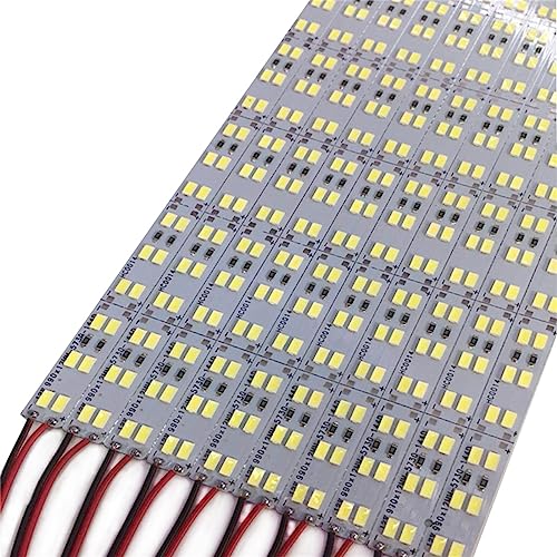 10 piezas luces LED barra rígida 50 cm 12V blanco miniatura 1