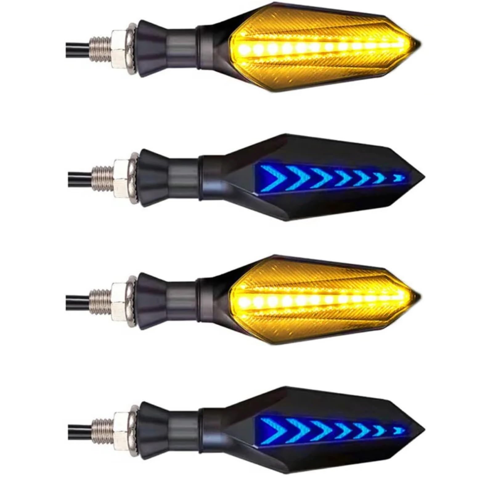 Compatibile Con Benelli Per TNT600 Per TNT300 Per TRK502X Per TRK502 12V 10mm Moto Indicatori Di Direzione Lampeggiante Frecce Indicatori Lampeggiante(D)
