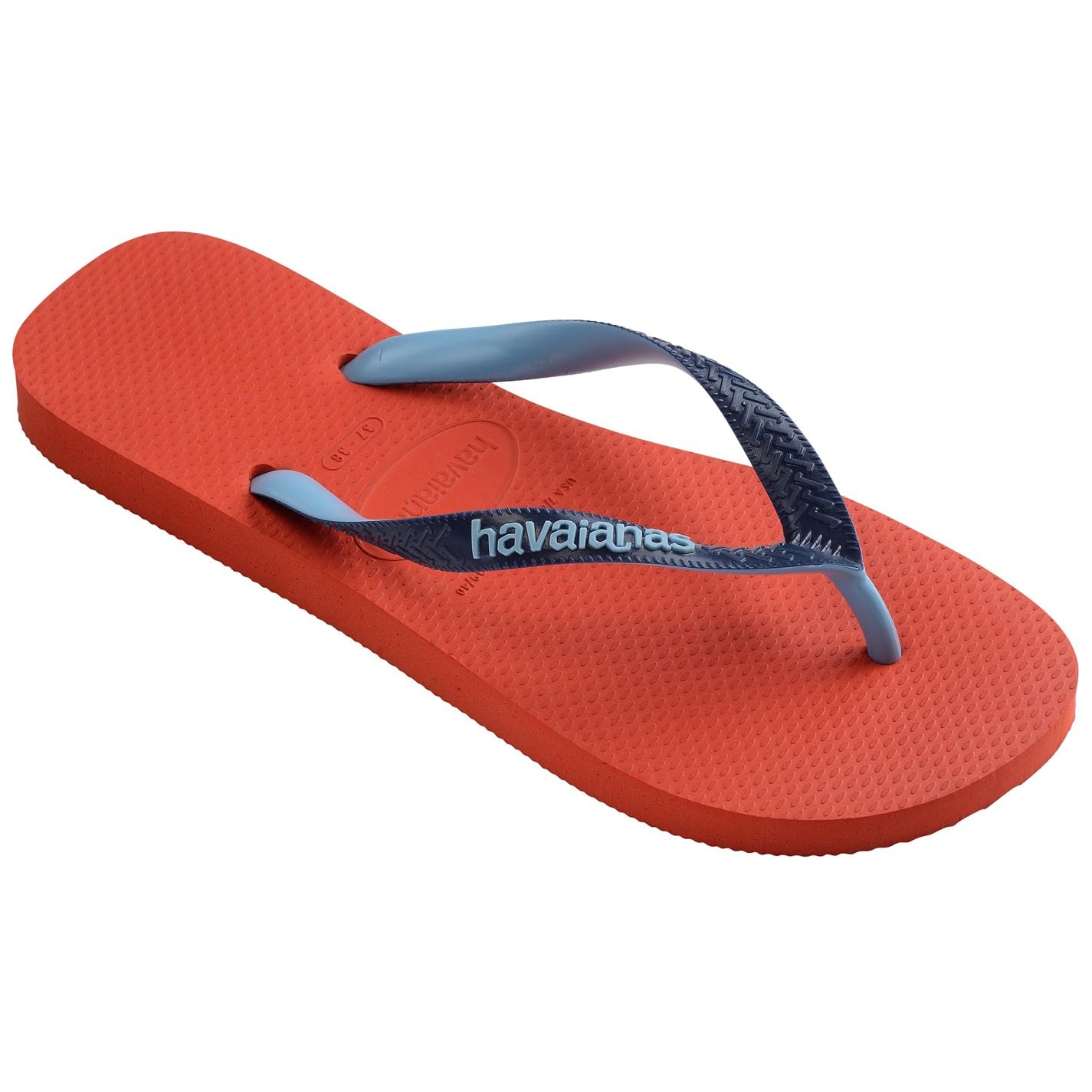 Havaianas Top Mix Unisex Adults FlipFlop Blood Orange 3.5/4 UK