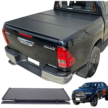 M 　ハイラックス　トノカバー　純正　GUN125 値下げ ハイラックス トノカバー GUN125 REVO 三つ折り 荷台 カバー